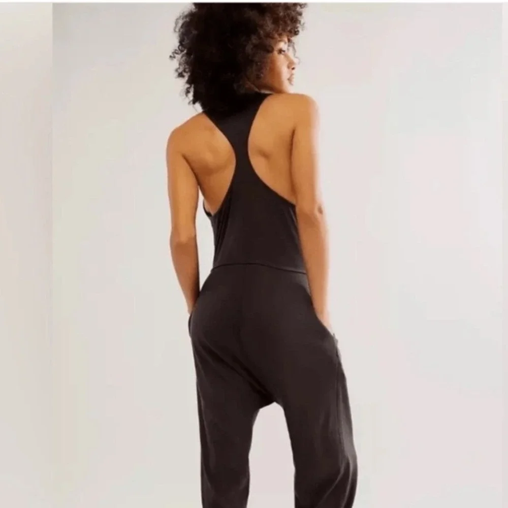 Free People Movement Jumpsuit One Piece Racerback Athleisure Yoga Loungewear